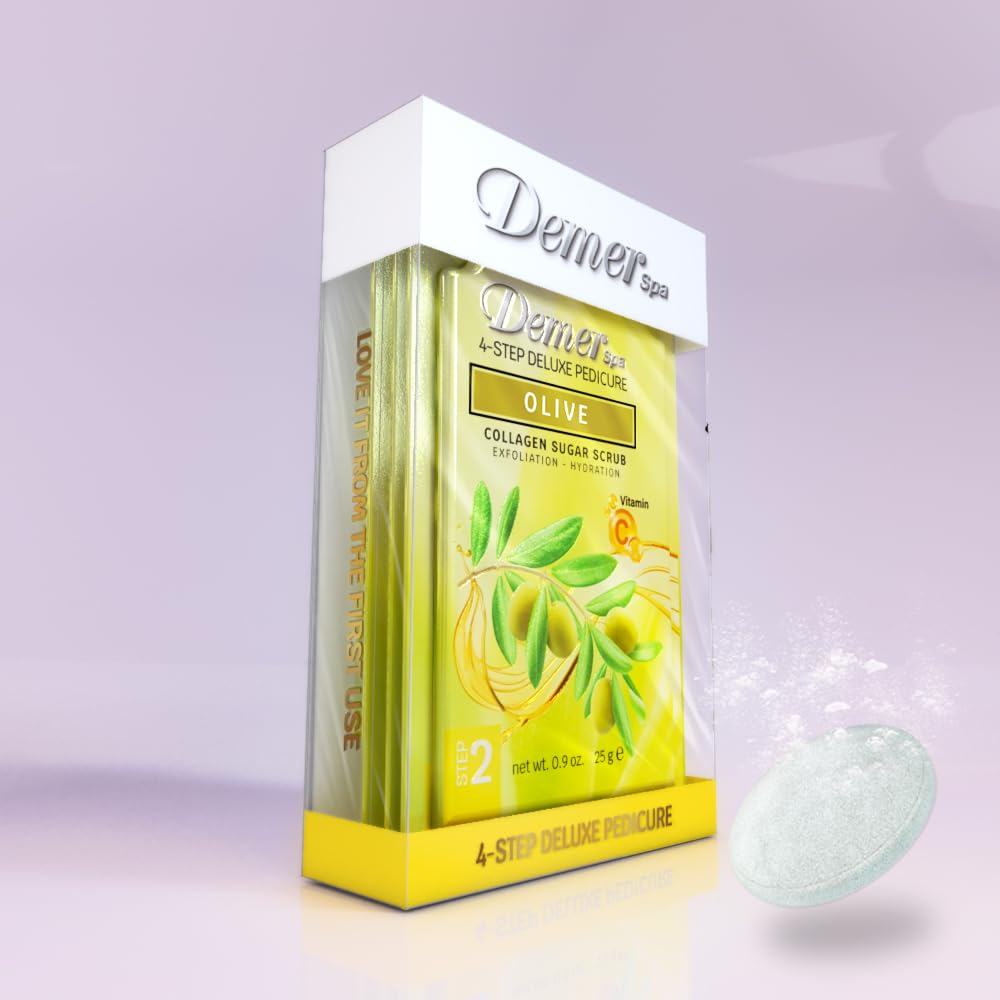 Demer Bomb Spa Deluxe Pedicure 4in1 Kit (Olive)