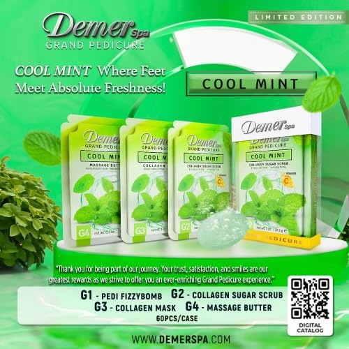 Demer Bomb Spa Deluxe Pedicure 4in1 Kit (Olive)