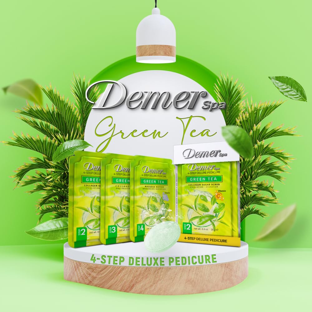 Demer Bomb Spa Deluxe Pedicure 4in1 Kit (Olive)