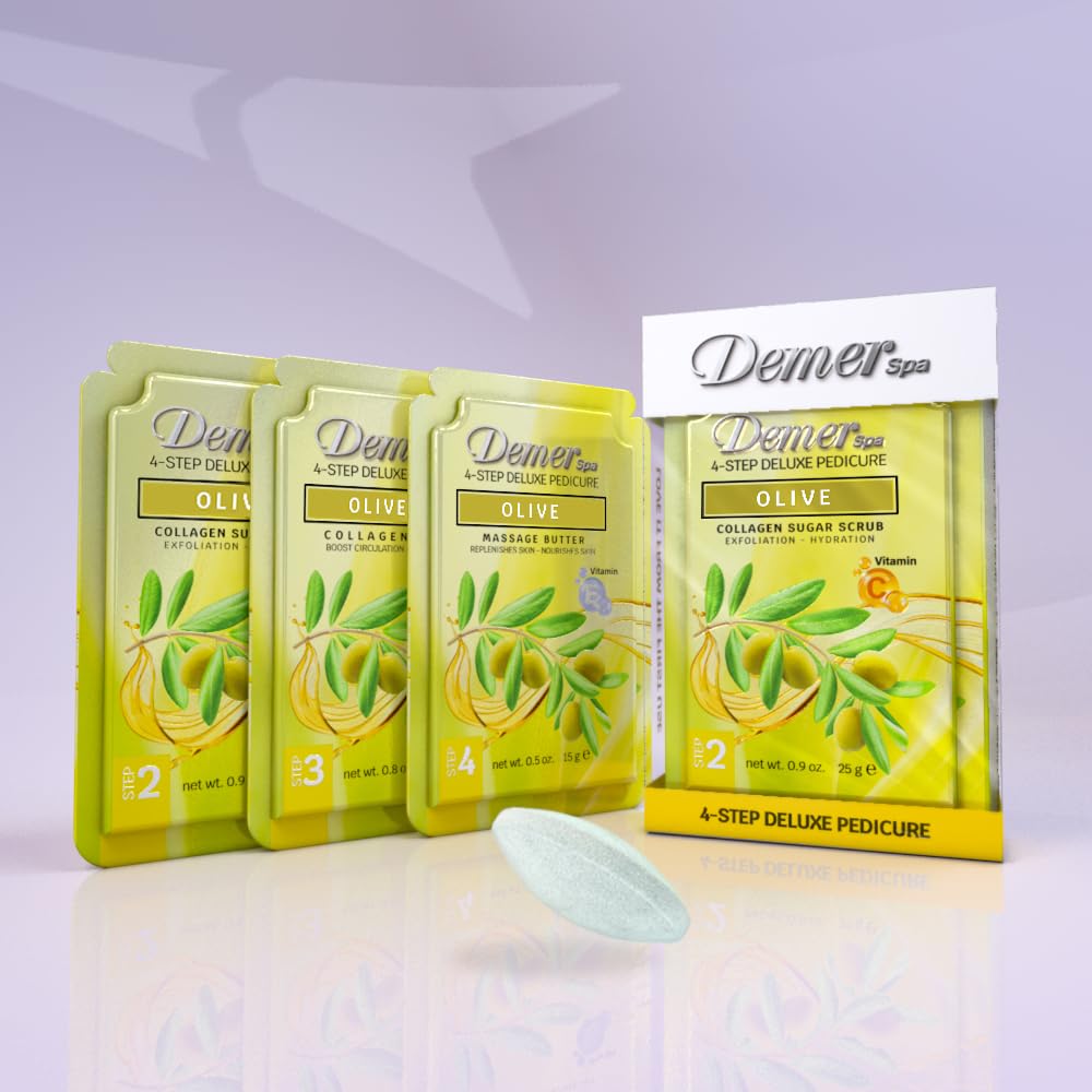 Demer Bomb Spa Deluxe Pedicure 4in1 Kit (Olive)