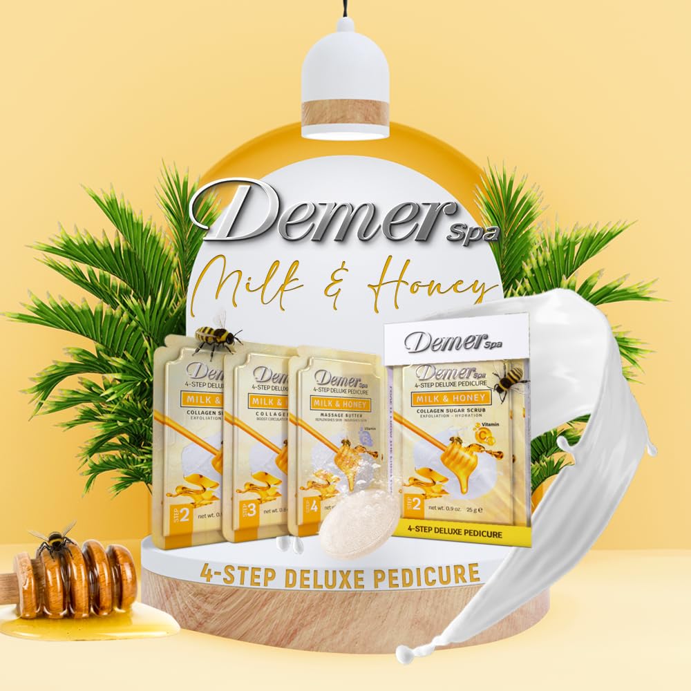 Demer Bomb Spa Deluxe Pedicure 4in1 Kit (Olive)