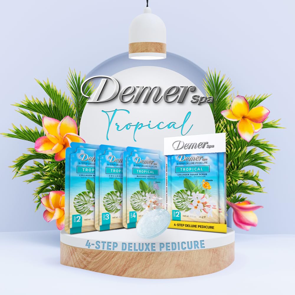 Demer Bomb Spa Deluxe Pedicure 4in1 Kit (Olive)